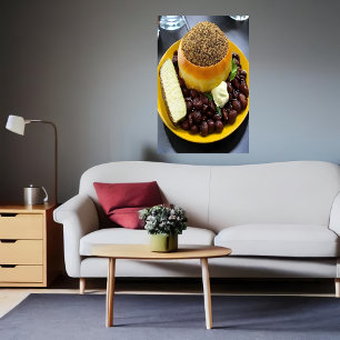 Wereld slechtste gerecht ooit AI Art Poster