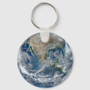 Wereld Sleutelhanger