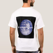 Wereld T-shirt (Achterkant)