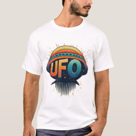 Wereld ufo dag t shirt