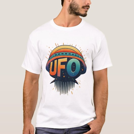 Wereld ufo dag t shirt (Voorkant)