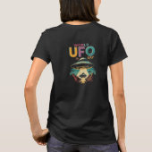 Wereld ufo dag t shirt trendy ufo graphic (Achterkant)
