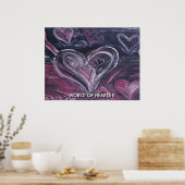 WERELD VAN DE HOORZITTEN II POSTER (Keuken)