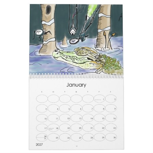 Wereld van Freds Calendar Kalender (Jan 2027)