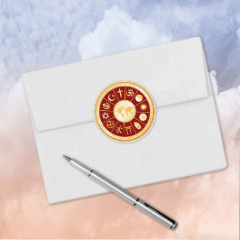 Wereld van Geloof Ronde Sticker