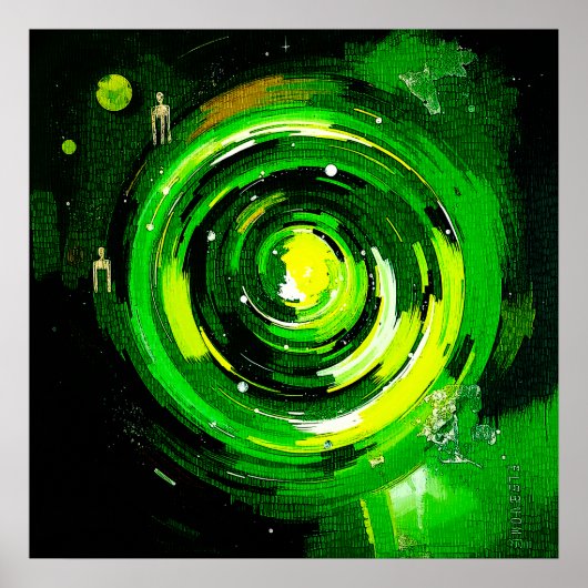 Wereld van Groen Poster (Voorkant)