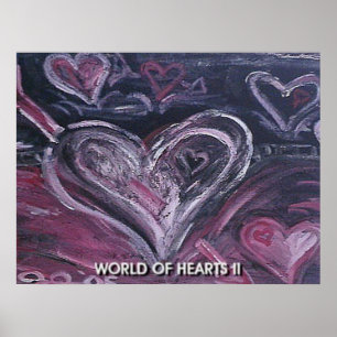 WERELD VAN HARTEN II POSTER