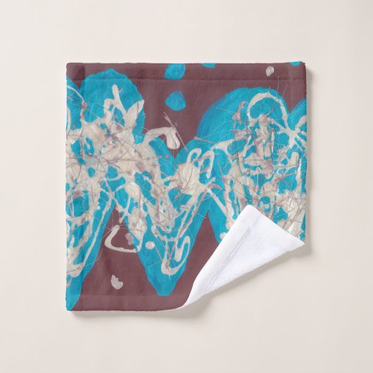 Wereld van liefdeswaskleding washandje (Wasdoekje)