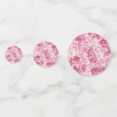 wereld van Rozen Confetti (Achterkanten)