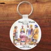 WERELD VAN VROUWEN SLEUTELHANGER (Voorkant)