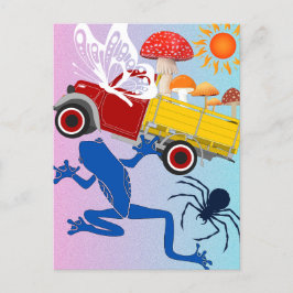 Wereld van wonderen briefkaart