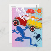 Wereld van wonderen briefkaart (Voorkant / Achterkant)