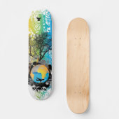 Wereld Vector Deck Skateboard (Voorkant)