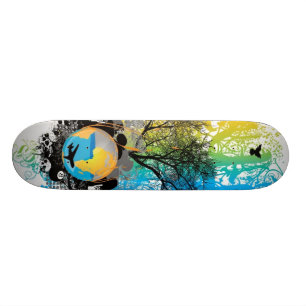 Wereld Vector Deck Skateboard