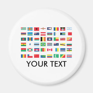 Wereld Vlag Magneten