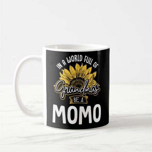 Wereld vol oma's, wees een momo koffiemok (Links)