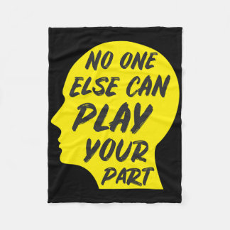 Wereld Zelfmoord Preventie Bewustzijn Dag Geel 1 Fleece Deken