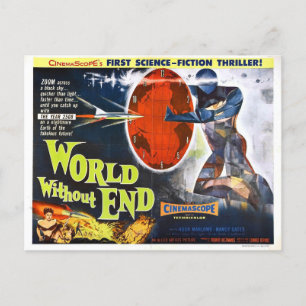 Wereld zonder Eind klassiek SF poster briefkaart