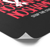 Wereldaidsdag Stop De Stigma Poster (Hoek)