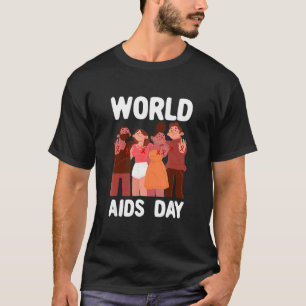 Wereldaidsdag Verenigde Naties T-shirt