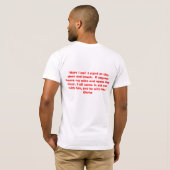 wereldbeeld t-shirt (Achterkant volledig)