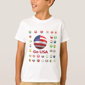 Wereldbeker 2010 Zuid-Afrika VS T-shirt