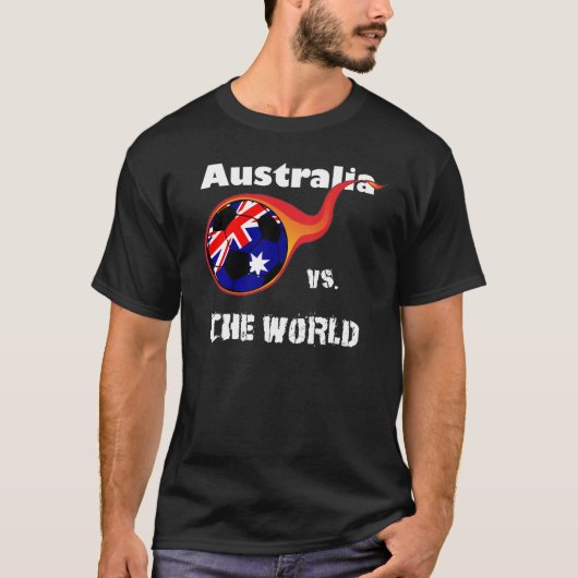Wereldbeker - Australië versus de wereld T-shirt (Voorkant)