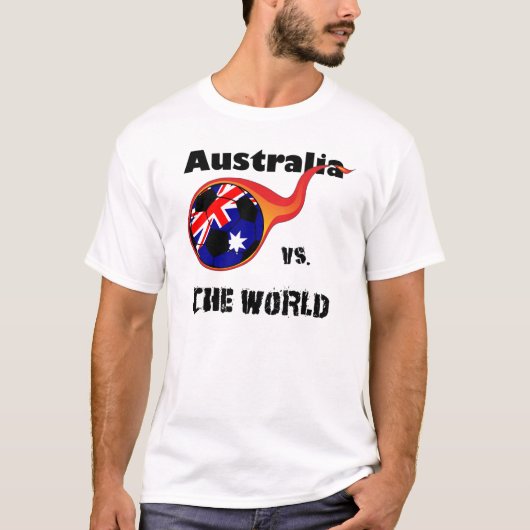 Wereldbeker - Australië versus de wereld T-shirt (Voorkant)
