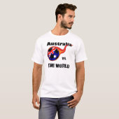 Wereldbeker - Australië versus de wereld T-shirt (Voorkant volledig)