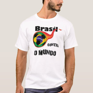 Wereldbeker - Brazilië versus de wereld T-shirt