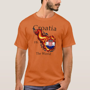 Wereldbeker - Kroatië versus de wereld T-shirt