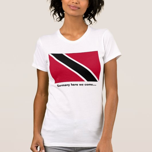 Wereldbeker T-shirt Trinidad (Voorkant)