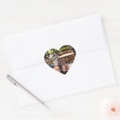 Wereldberoemde kabels hart sticker (Envelop)