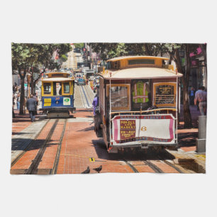 Wereldberoemde kabels theedoek