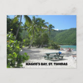 Wereldberoemde Magen's Bay, St. Thomas Briefkaart (Voorkant)