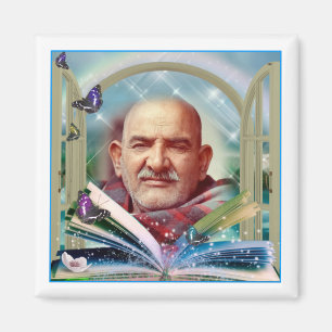 Wereldberoemde Saint-Karoli Baba ji Magnet Magneet