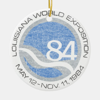 Wereldbeurs voor 84 werelden keramisch ornament