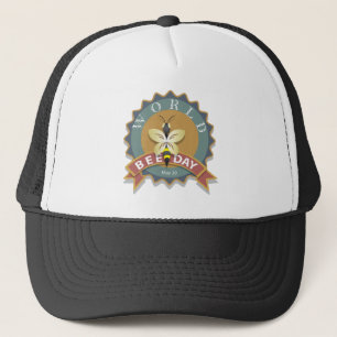 Wereldbijendag 20 mei trucker pet
