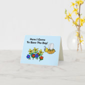 Wereldbijendag-Kaart met door stuifmeel gedekte bi Kaart (Gele Bloem)