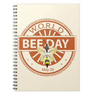 Wereldbijendag Notitieboek