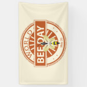 Wereldbijendag Spandoek (Verticaal)