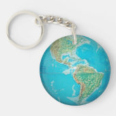 WERELDBOL 1 SLEUTELHANGER (Voorkant)