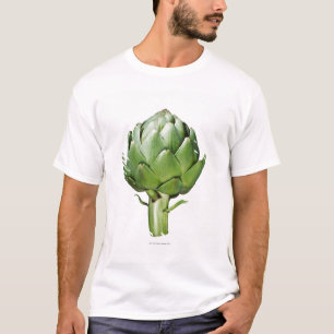 Wereldbol Artichoke op Witte Achtergrond Uitgeknip T-shirt