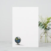 Wereldbol Briefpapier (Staand voorkant)