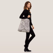 Wereldbol Crossbody Tas (Op model)