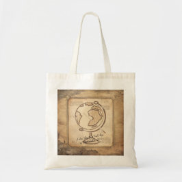 Wereldbol. Geografie & Geschiedenis Leraar Gift Tote Bag