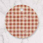 Wereldbol Reisthema Baby shower Bedankjes Labels (Achterkant)