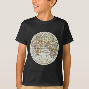 Wereldbol reizen voor Oost-Hemisphere T-shirt