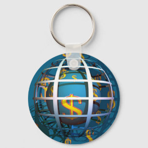 Wereldbol Sleutelhanger