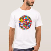 Wereldbol T-shirt (Voorkant)